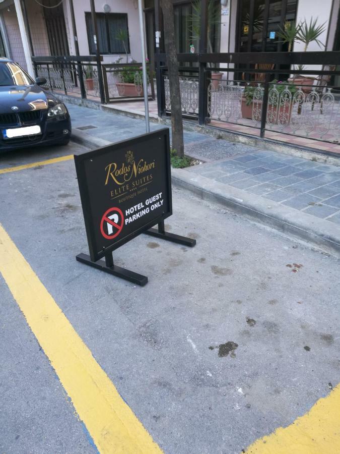 Rodos Niohori Elite Suites Boutique Hotel Rhodes City Bagian luar foto